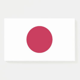 Notizen mit japanischer Flagge