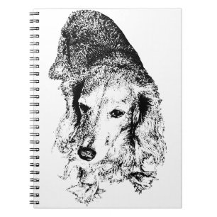 Notizen mit Nerven – Dachshund Notizblock