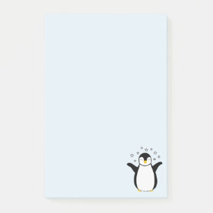 Notizen mit niedlichem Penguin Baby