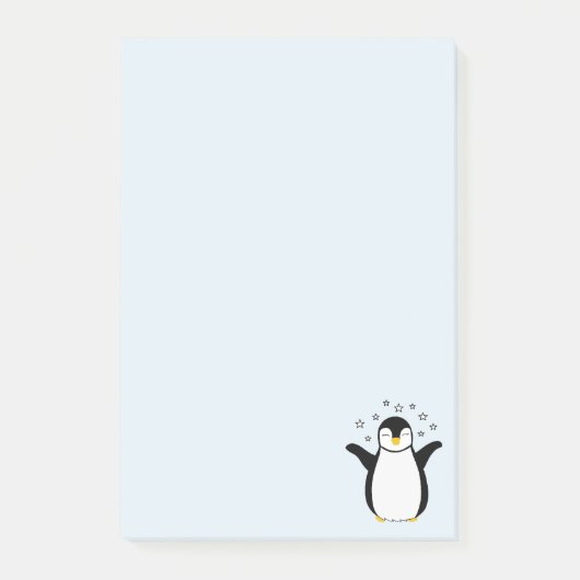 Notizen mit niedlichem Penguin Baby (Vorderseite)