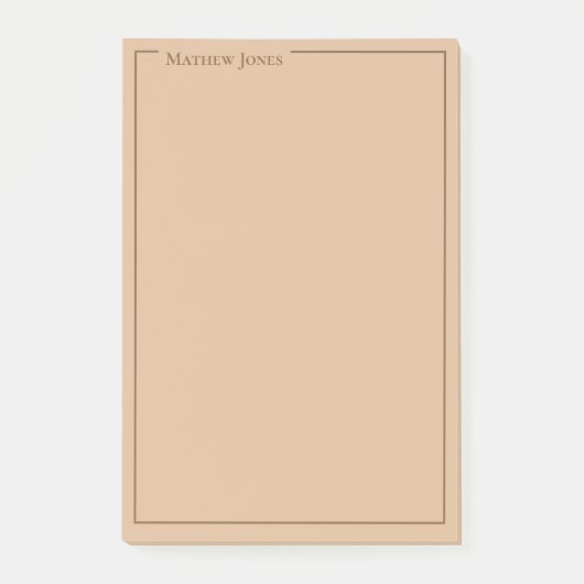 Notizen nach dem Verfahren (Vorderseite)