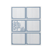 "Notizen nehmen" Pocket Pamphlets / Lesezeichen Notizblock (Rotiert)