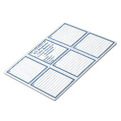 "Notizen nehmen" Pocket Pamphlets / Lesezeichen Notizblock (angewinkelt)