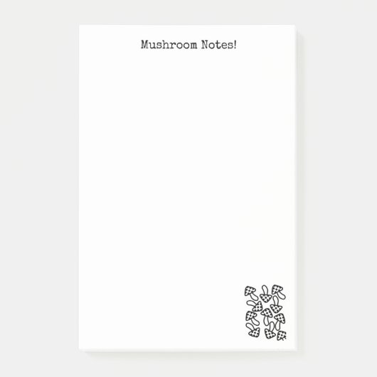 Notizen Pilze (Vorderseite)