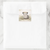 Notizen Quadratischer Aufkleber (Tasche)