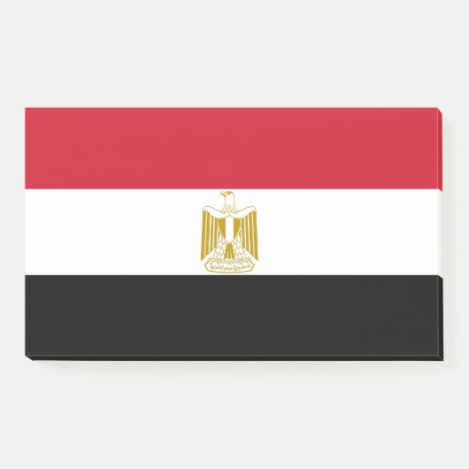 Notizen unter der Flagge Ägyptens (Vorderseite)