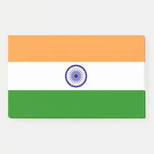Notizen unter der Flagge Indiens