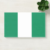 Notizen unter der Flagge Nigerias (Büro)