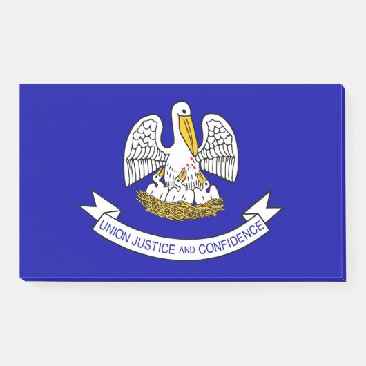 Notizen unter der Flagge von Louisiana, USA (Vorderseite)