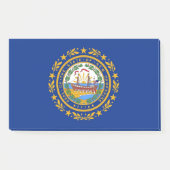 Notizen unter der Flagge von New Hampshire, USA (Vorderseite)