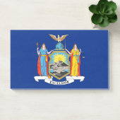 Notizen unter der Flagge von New York, USA (Büro)