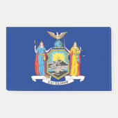 Notizen unter der Flagge von New York, USA (Vorderseite)