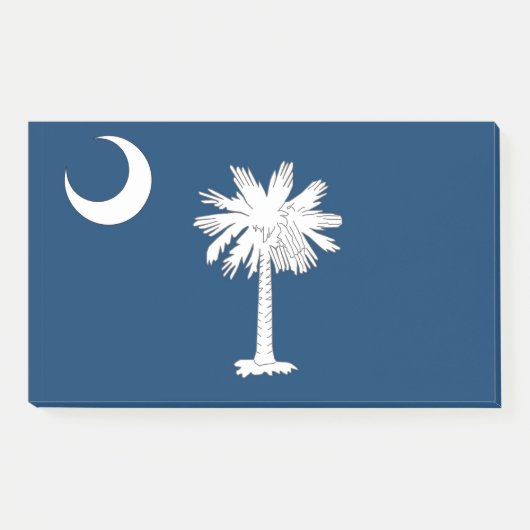 Notizen unter der Flagge von South Carolina, USA (Vorderseite)