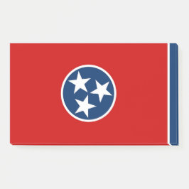 Notizen unter der Flagge von Tennessee, USA