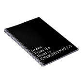 Notizen vom Weg zur Erleuchtung Buddhist Notizblock (Rechte Seite)