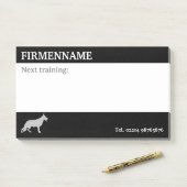 Notizen zu den Schäferhunden (Auf Schreibtisch)