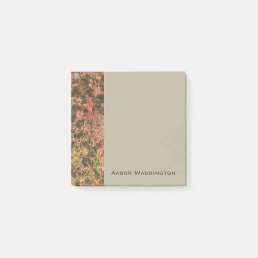 Notizen zum "Custom Brown Marble Office" (Vorderseite)