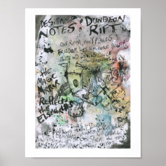 Notizen zum Dungeon Rift Designer Poster