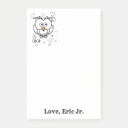 Notizen zum Einfügen von Owl-Farben (Vorderseite)