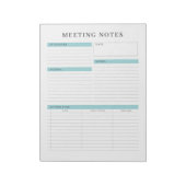 Notizen zum Memo-Planner Notepad Notizblock (Rotiert)