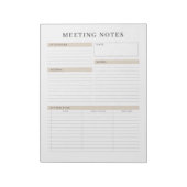 Notizen zum Memo-Planner Notepad Notizblock (Rotiert)