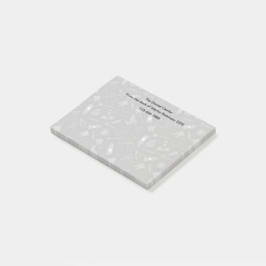 Notizen zum Thema Zahnarztmuster (angewinkelt)