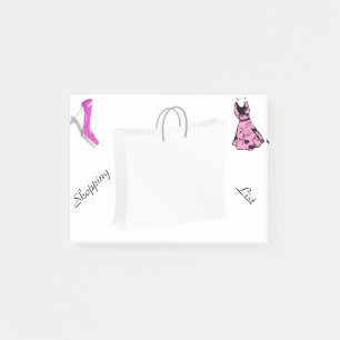 Notizen zur Fashion Theme Shopping List