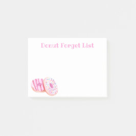 Notizen zur Liste von Donut-Vergessen