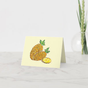 Notizkarte : Ananas 