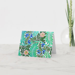 Notizkarte-Antiker Stoff/Mode-William Morris 27 Karte