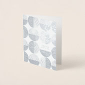 Notizkarte für das Labyrinth Circle Pattern-Statio Folienkarte (Vorderseite)