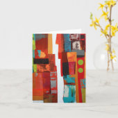 Notizkarte für die zweite Stufe Karte (Gelbe Blume)