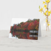 Notizkarte für Fall-Folien Karte (Gelbe Blume)