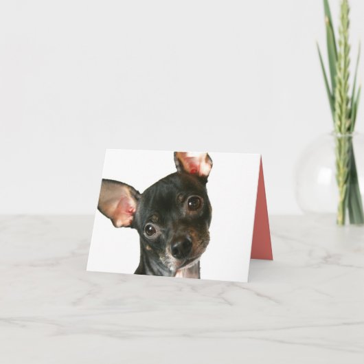 Notizkarte Karte (Vorderseite)