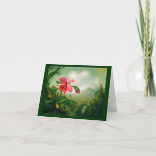 Notizkarte-Klassiker/Vintage-Martin Johnson Heade Karte