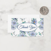 Notizkarte Mitteilungskarte (Vorderseite/Rückseite Beispiel)