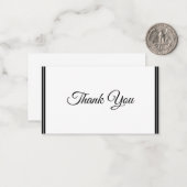 Notizkarte Mitteilungskarte (Vorderseite/Rückseite Beispiel)