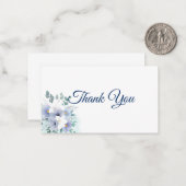 Notizkarte Mitteilungskarte (Vorderseite/Rückseite Beispiel)