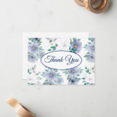 Notizkarte Mitteilungskarte (Vorderseite/Rückseite Beispiel)