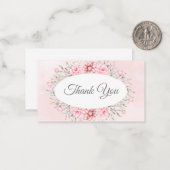 Notizkarte Mitteilungskarte (Vorderseite/Rückseite Beispiel)