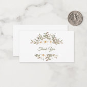 Notizkarte Mitteilungskarte (Vorderseite/Rückseite Beispiel)