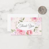 Notizkarte Mitteilungskarte (Vorderseite/Rückseite Beispiel)