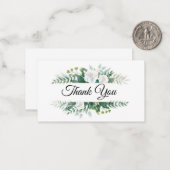 Notizkarte Mitteilungskarte (Vorderseite/Rückseite Beispiel)