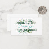 Notizkarte Mitteilungskarte (Vorderseite/Rückseite Beispiel)