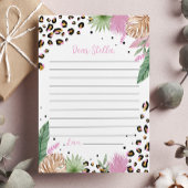 Notizkarte "Wild One Leopard Time Capsule" Dankeskarte