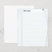 Notizpapier (Vorne/Hinten)