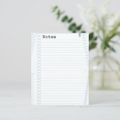 Notizpapier (Stehend Vorderseite)