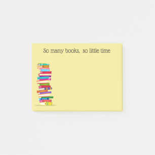 Notizzettel für Bücherliebhaber