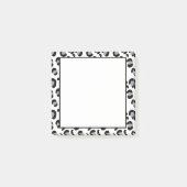 Notizzettel für den Druck von Schneedecke (Vorderseite)