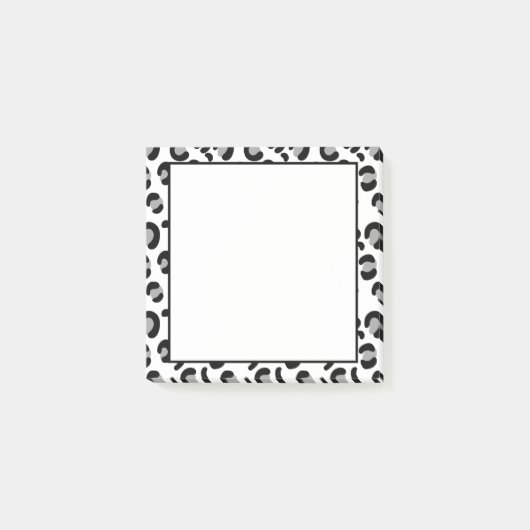 Notizzettel für den Druck von Schneedecke (Vorderseite)